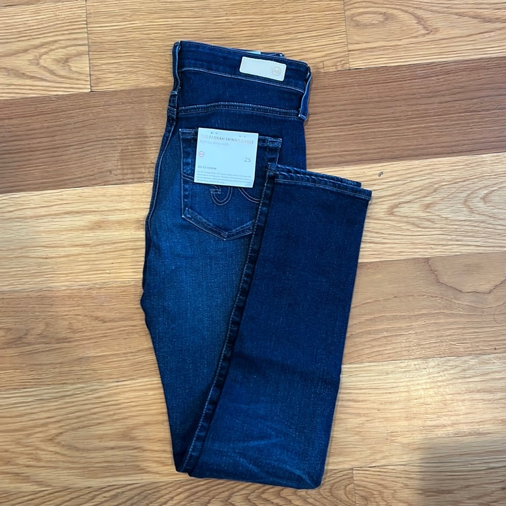AG Jeans Farrah high rise skinny ankle NWT